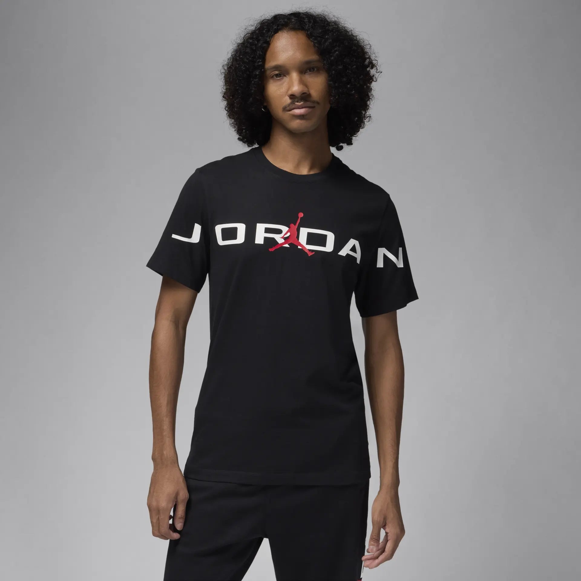 Nike Jordan Men's T-Shirt - Black - Cotton