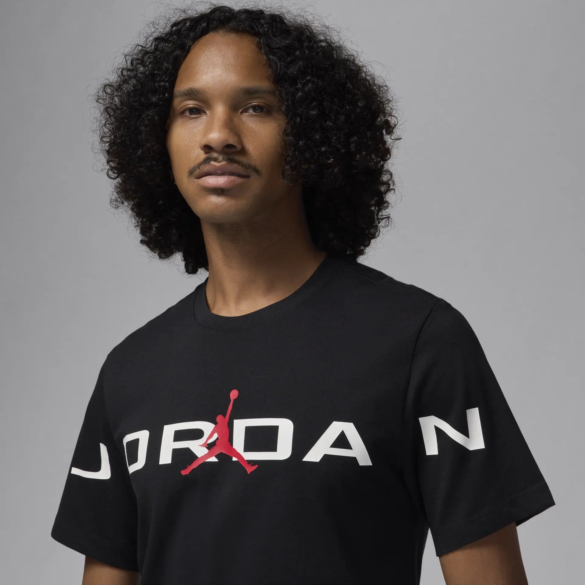 Nike Jordan Men's T-Shirt - Black - Cotton