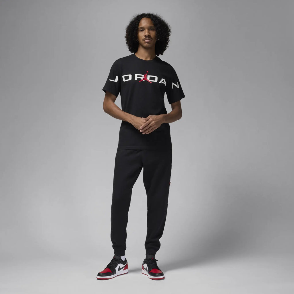 Nike Jordan Men's T-Shirt - Black - Cotton