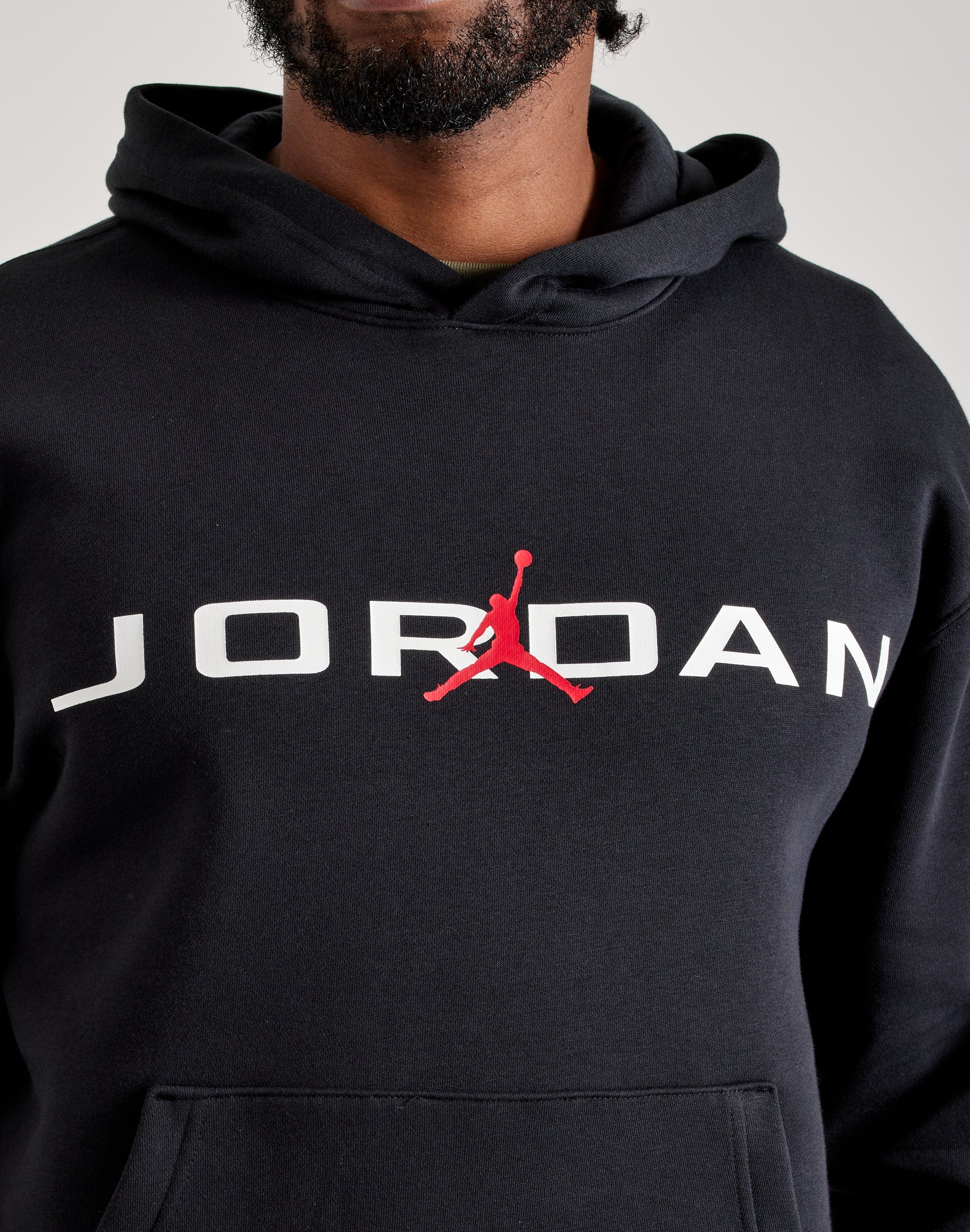 mens Jordan Air Stretch Fleece Hoodie