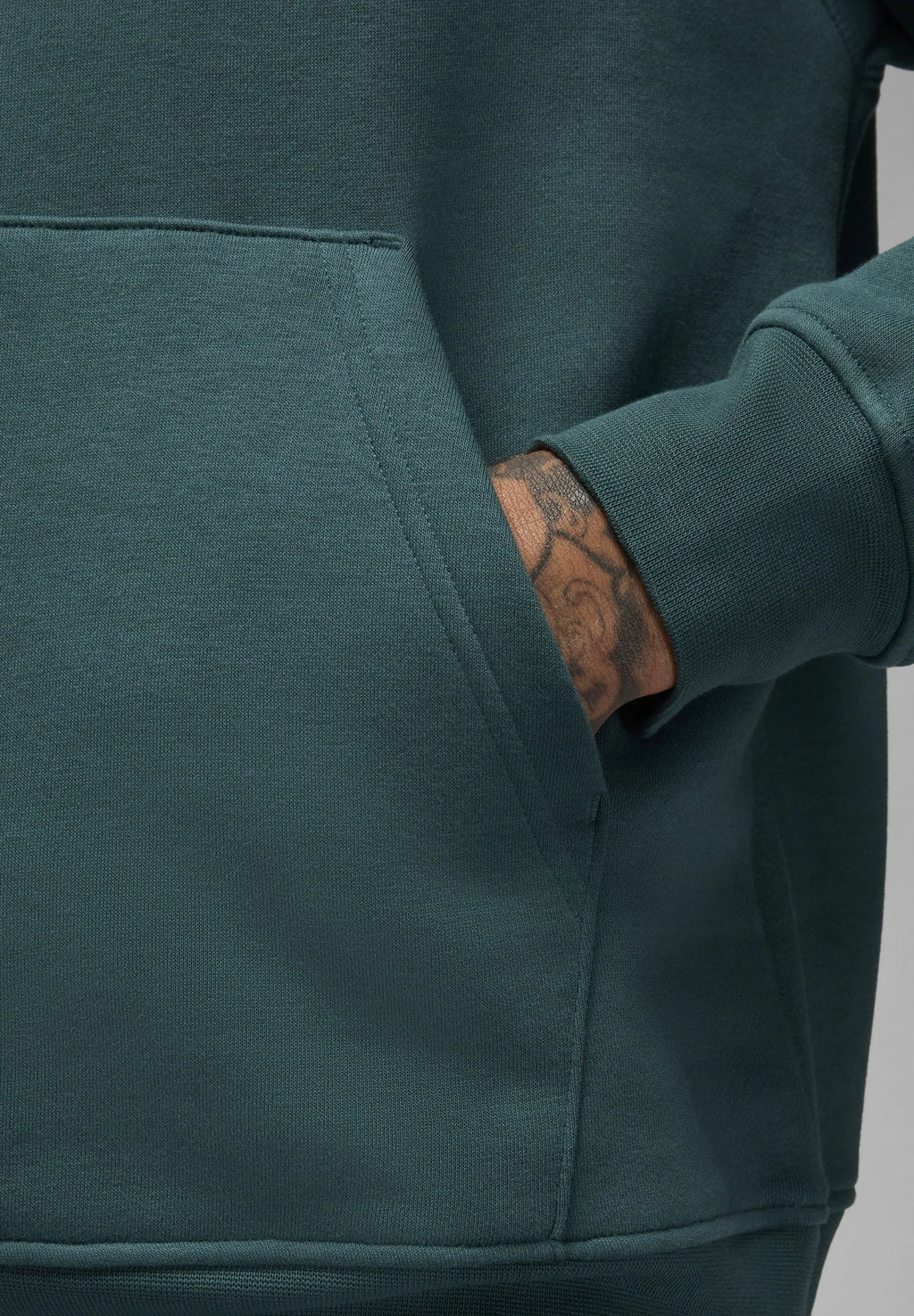 Jordan BASELINE - Hoodie - oxidised green light dew